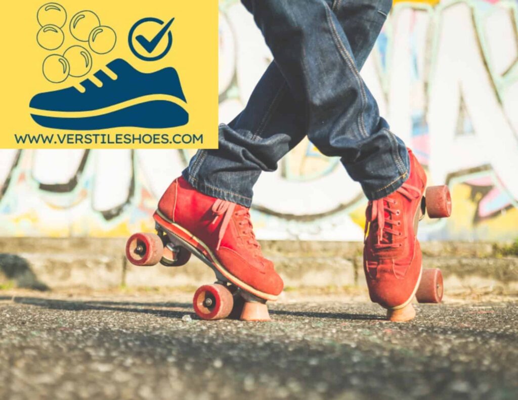 Skate shoes are made with certain features that help you do better on the board and last longer.