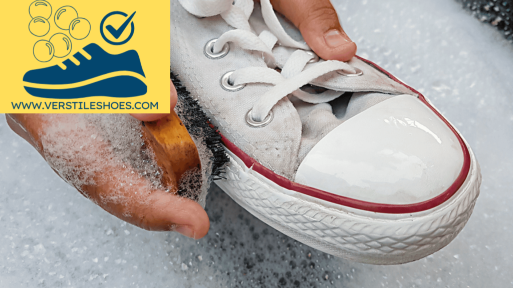 Cleaning white NoBull shoes is a fundamental task to maintain their original appearance.